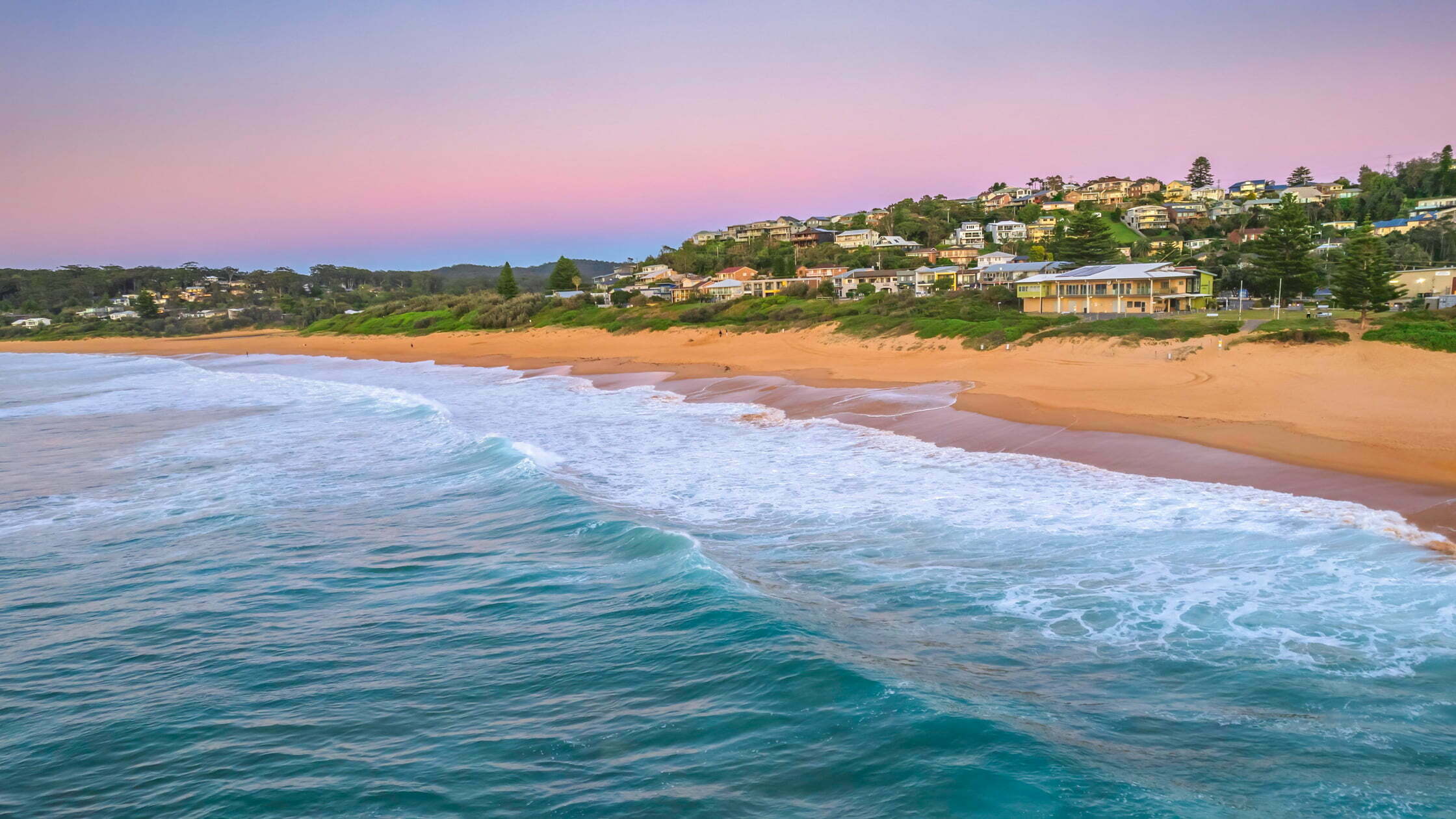 Copacabana Beach at Sunrise